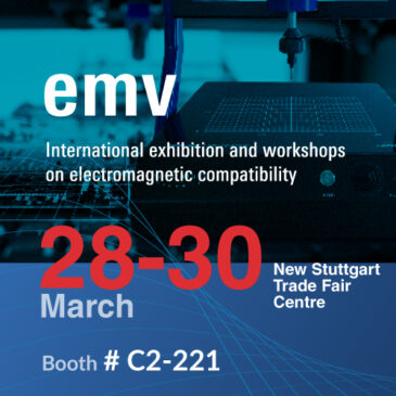 EMV 2023 Booth C2-221 March 28-30, Stuttgart Germany