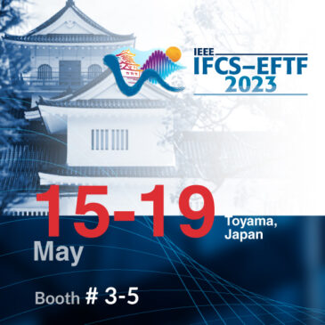 IEEE IFCS-EFTF 2023, 15-19 May, Toyama, Japan