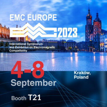 EMC  Europe 2023 4-8 September Cracow, Poland  Booth: T21