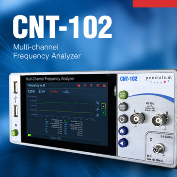 Pendulum Instruments introduces a budget 2-channel Frequency Counter/Analyzer