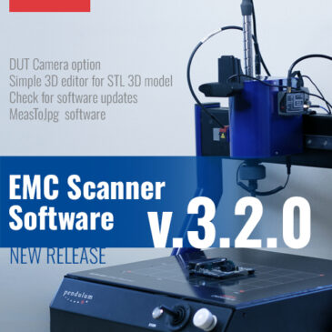 Detectus EMC-Scanner Software version 3.2 has now been released